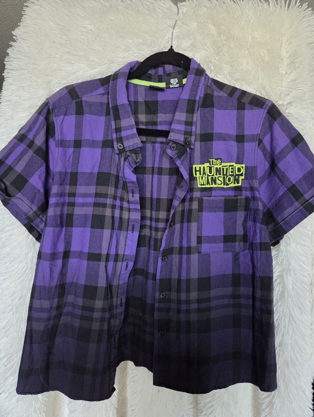 Disney Haunted Mansion Button-Up